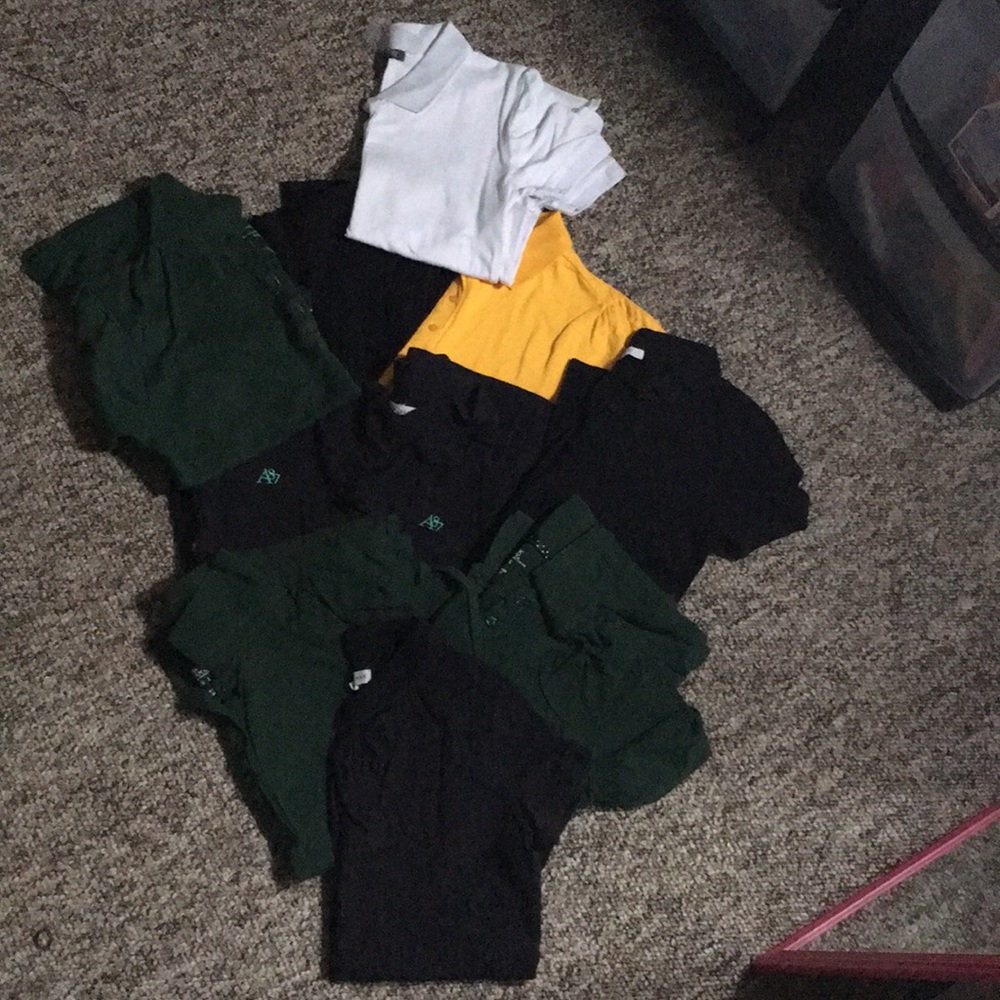 10 collared shirts